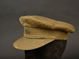 an image of a military hat on a mannequin head