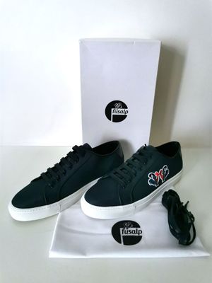 Fusalp Sneakers "Sambuy" en tissu de couleur marine - pointu…