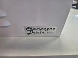 a label that says champagne dessin on the side of a machine