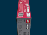 a box of toothpaste sitting on top of a table