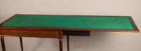 Table à jeux à plateau déployant en acajou, placage d'acajou… (photo 6)