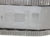 a close up of a plastic container on a white surface