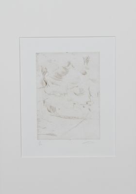 une image représentant le dessin d'une personne dans l'eau