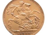 une image représentant une pièce d'or sur laquelle figure une femme à cheval