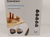 Ensemble de casseroles en acier inoxydable Silvercrest Premium