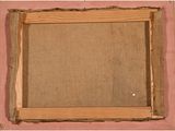 an image of a picture of a picture frame on a pink background