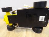 a skateboard that is sitting on top of a wooden table