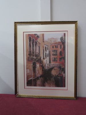 MITRO E.A "A Venise" lithographie contresignée