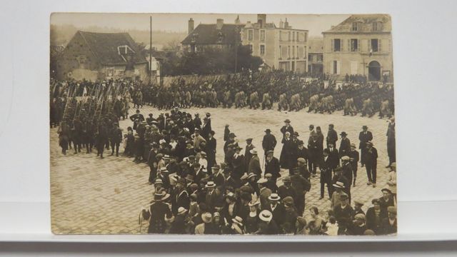 Boussac : Carte-photo : Autre revue du 14 juillet ? Cette carte n...