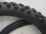 a close up of a tire on a bike