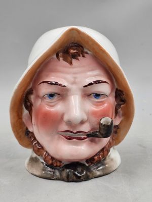 207 / A3 / Pot à tabac "le pêcheur" ht 14 cm, parfait … - Photo 1