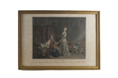 Jean-Honoré FRAGONARD (1732-1806) D'après.