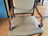 an image of a chair that is on a hard wood floor
