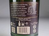 a close up of a bottle of wine with a label on it