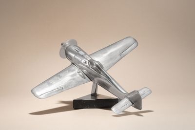 AVIATION. Avion de chasse « Morane-Saulnier » Sculpture en m…