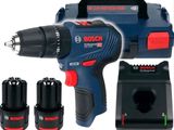 Perceuse sans fil Bosch avec 2 batteries et un chargeur
