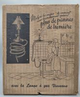 10561-14 / ss ETA / Lampe à gaz Visseaux "Malgré les coupure… (photo 4)