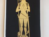 un livre sur lequel figure l'image d'une femme tenant un drapeau