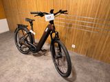 a bicycle that is parked in a room