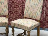 these are two chairs with upholstered upholstered upholstered upholstered upholstered upholstered upholstered upholstered upholstered