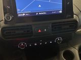 a car dashboard with a gps device in it
