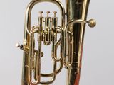 an image of a brass instrument with a bell on a white background