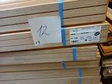 a stack of wooden planks stacked on top of each other