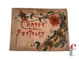 a sign that says carpes postales on it