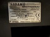 an image of a label on the side of a machine