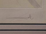 a picture of a drawing on the wall of a stove
