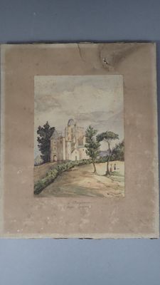 une image d'un tableau sur le mur d'une maison