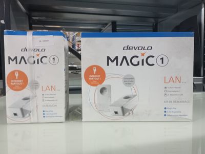two boxes of develo magic on a table in a store