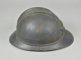 a helmet that is sitting on a table