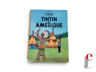 an old children ' s book with an image of a native american village