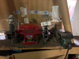 a picture of a workbench with tools on top of it