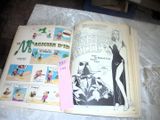 a book with a picture of a woman in a bikini on it