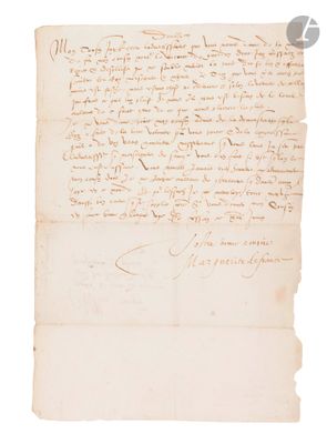SAVOIE. MARGUERITE DE FRANCE, duchesse de SAVOIE (1523-1574)…