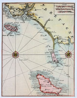 an old map of the west coast of the united states