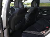 the interior of a car with black leather seats and black trims