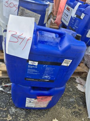 Lot de 2 seaux d'huile pour engrenges industiels EP , RENOLI…