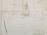 an old map of the british continent of africa and the middle east