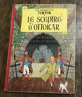 Les Aventures de Tintin Hergé Le Sceptre D’Ottokar
