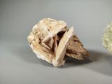 two pieces of wood sitting next to each other on a table