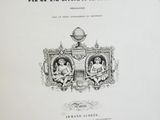 the front cover of a book with a drawing of two women and a man