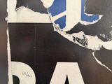 a picture of a poster with a peace sign on it