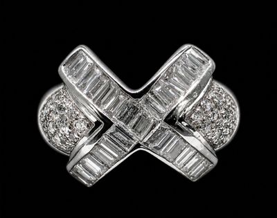an image of a diamond ring on a black background