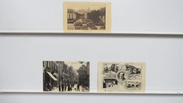 Aubusson : Lot de 3cpa dont 1 très rare : Grande rue (HM 15).TBE.