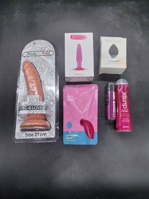 various items that are sitting on a table