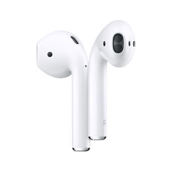 AirPods d'Apple avec boîtier de recharge et écouteurs sans fil