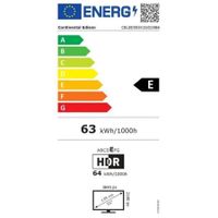 1 TV LED UHD de marque CONTINENTAL EDISON - Modèle : CELED55… (photo 2)